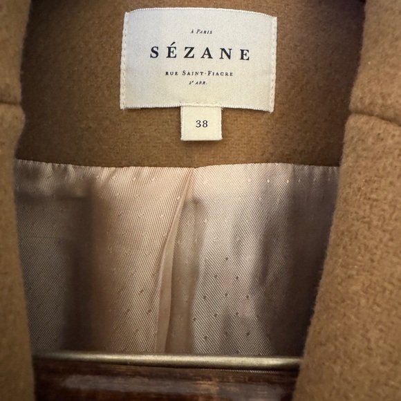 Sezane Johnson Coat - Size 38 - Picture 3 of 10